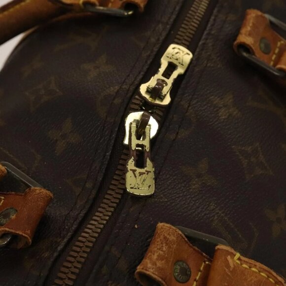 LOUIS VUITTON Monogram Keepall Bandouliere 50 Boston Bag M41416 LV Auth 132553 - Picture 14 of 16